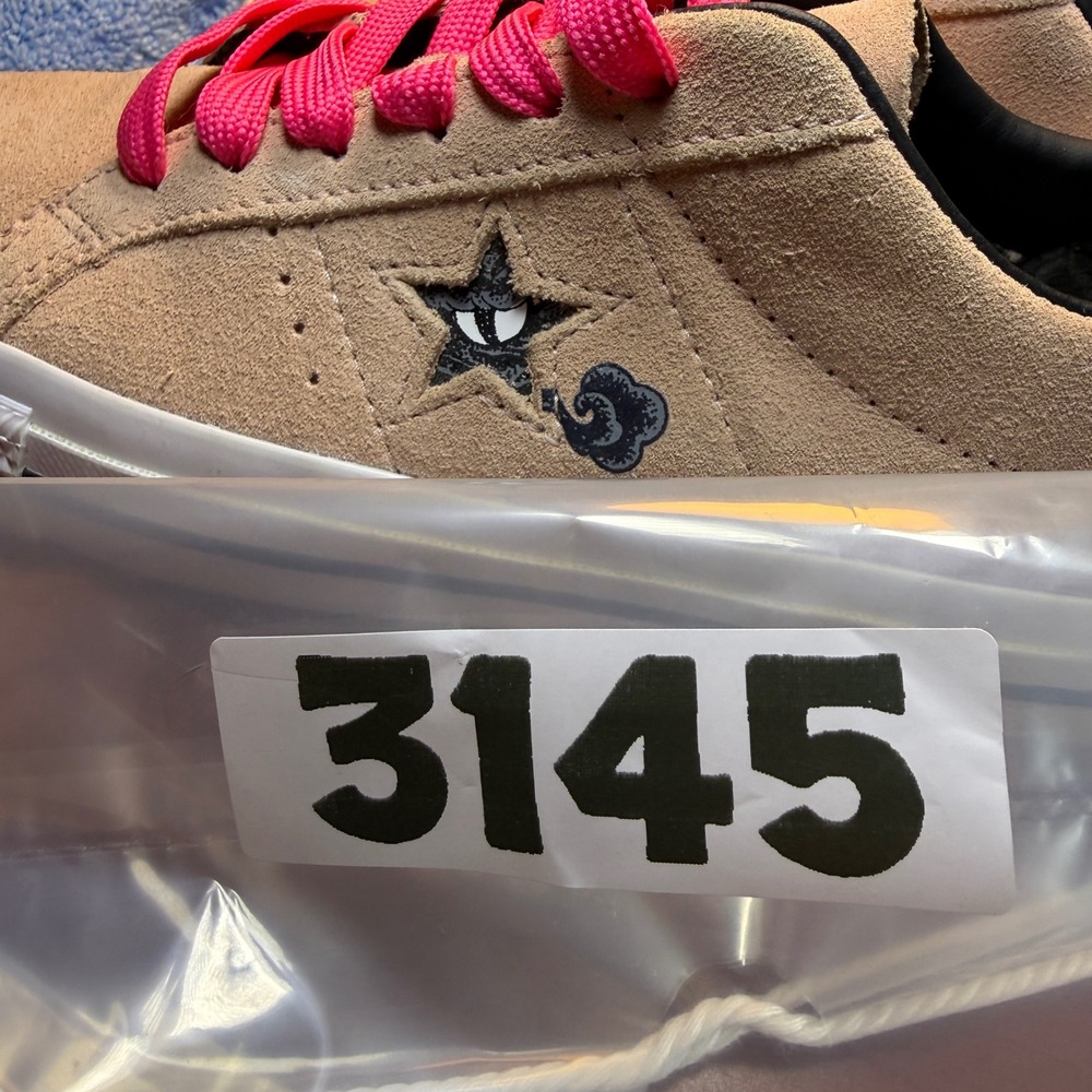 Converse One Star Pro Sage Elsesser Unisex 6.5W 5M Pink Suede Excellent A04135C - Picture 11 of 11